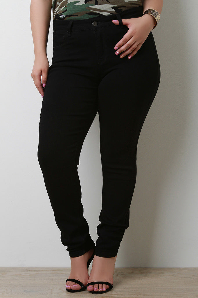 Slight High Rise Skinny Jeans