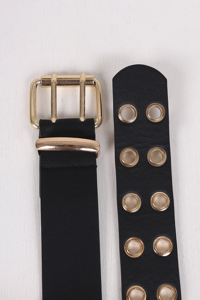 Double Row Eyelet Belt