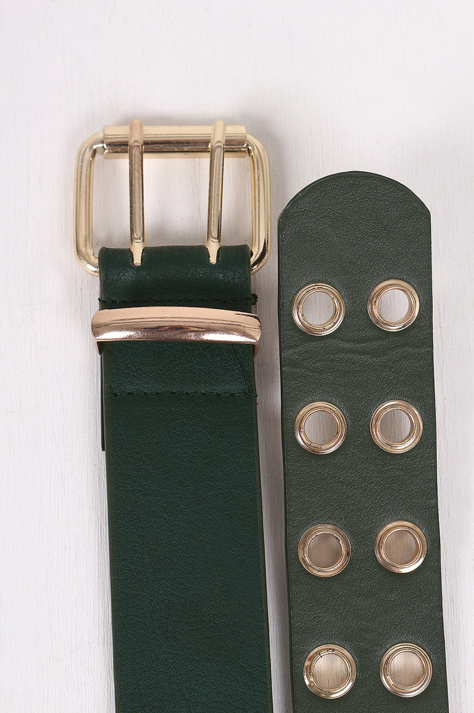 Double Row Eyelet Belt