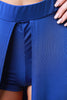Tube Top With Open Front Maxi Skirt Matching Set