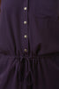 Button Down Pocketed and Hooded Jumpsuit