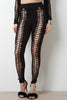 Braided Cutout High Waisted Leggings