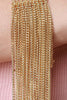 Curb Chain Fringe Bracelet