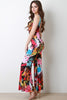 Sleeveless Wide Leg Graphic Jumpsuit