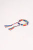 Colorful Threaded Chain Tassel Bracelet