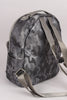 Textured Camouflage Studded Backpack