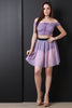 Semi-Sheer Mesh A-Line Raw Edge Skirt
