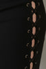 Cutout Corset Lace-Up High Waisted Pants