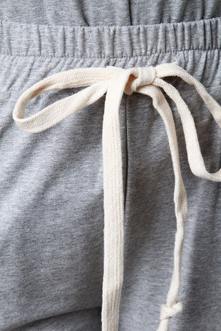 Asymmetrical Capri Pants