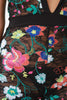 Colorful Floral Embroidered Lace Jumpsuit