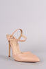 Liliana Pointy Toe Ankle Strap Stiletto Pump