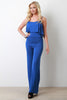 Jersey Knit Wide Leg Palazzo Pants