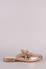 Horsebit Accent Slip On Loafer Mules