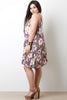 Hibiscus V-Neck Trapeze Dress