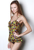 Neon Paisley Tankini