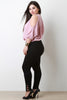 Side Criss Cross Stretch Leggings