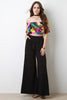 Pleated High Waist Wide Leg Pants