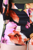 Floral Print Blazer With High Waisted Shorts Set