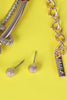 Intertwined Metallic Wire Collar Necklace