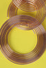 Interlocking Circular Drop Earrings